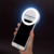 Recarregável LED Selfie Ring Light, Novidade Maquiagem Iluminação, Telemóveis, Night Lamp, Foto