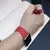 Pulseira de couro para Apple Watch Band, pulseira magnética, 44mm, 40mm, 45mm,
