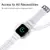 Sport Clear Band and Case para Apple Watch, Strap Silicone Transparente, iWatch na internet
