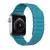Pulseira de couro para Apple Watch Band, pulseira magnética, 44mm, 40mm, 45mm, - comprar online