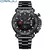 Imagem do Crrju relogio masculino para homens marca superior luxo grande dial aço inoxid?