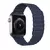 Pulseira de couro para Apple Watch Band, pulseira magnética, 44mm, 40mm, 45mm, - comprar online