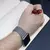 Pulseira de couro para Apple Watch Band, pulseira magnética, 44mm, 40mm, 45mm, na internet