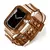 Sport Clear Band and Case para Apple Watch, Strap Silicone Transparente, iWatch na internet