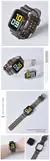 Sport Clear Band and Case para Apple Watch, Strap Silicone Transparente, iWatch na internet