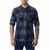 CAMISA INVICTUS LUMBERJACK FLANELA GRID AZUL