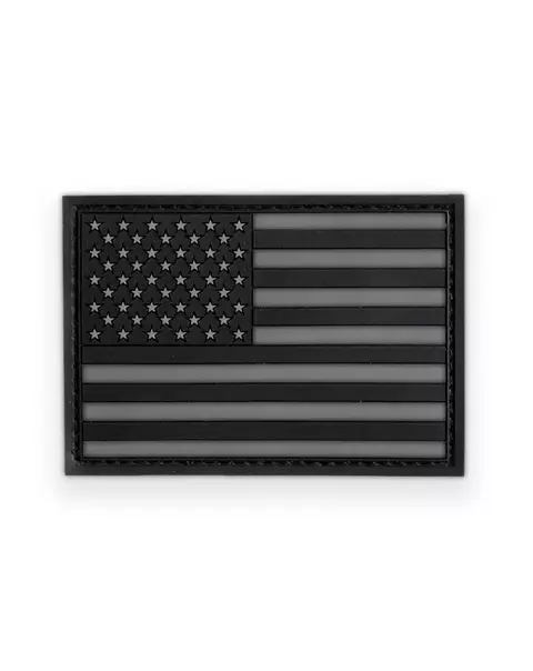 PATCH INVICTUS BANDEIRA EUA PRETO - comprar online