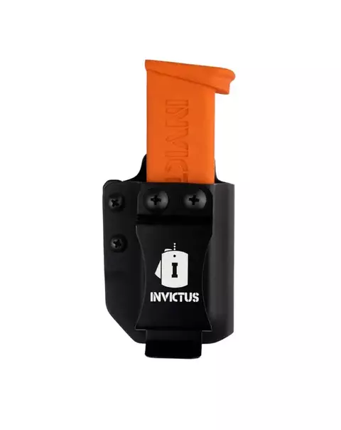PORTA CARREGADOR SINGLE INVICTUS KYDEX IWB UNIVERSAL PRETO - comprar online