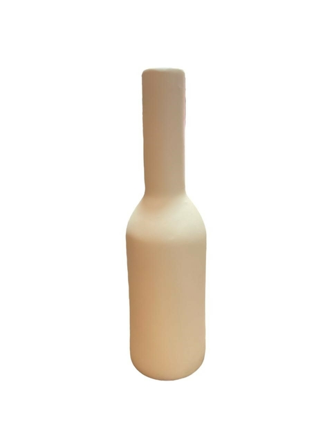 Vaso garrafa grande em cerâmica - rosa