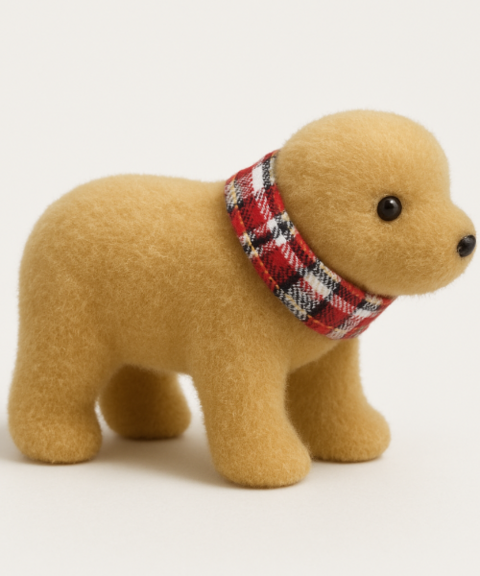 Enfeite Natalino Urso Bege – 11,5 cm