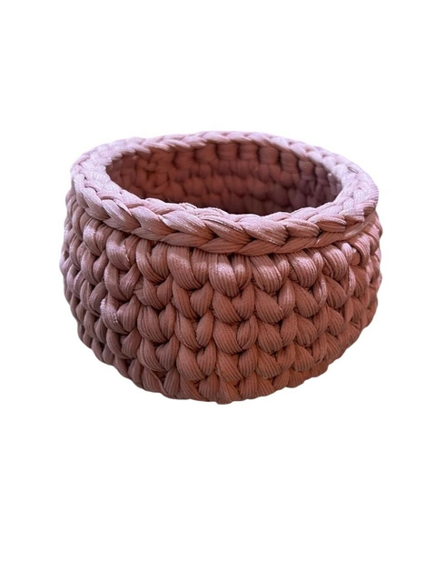 Cachepot de tricot