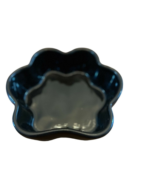 Comedouro decorativo pata - Preto