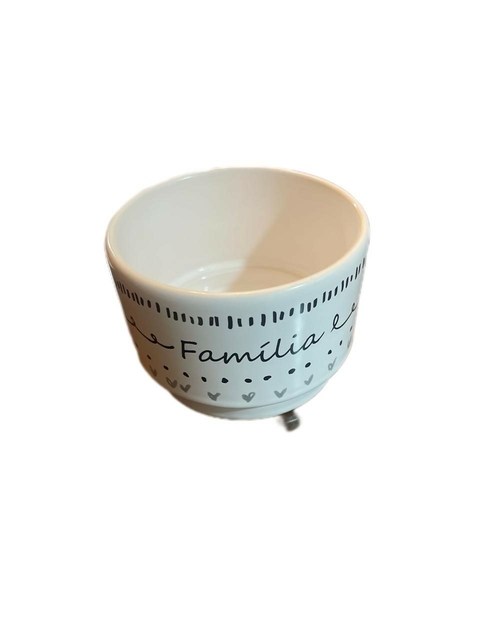 Vaso Empilhável com Frases Sortidas – Decorativo, Criativo e Funcional