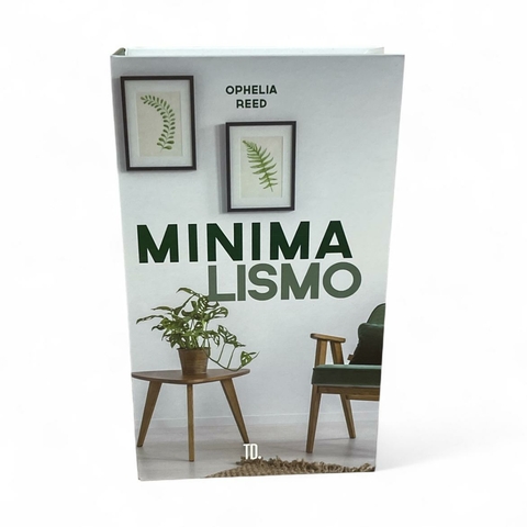 Caixa livro decorativa Minimalismo - Pequena