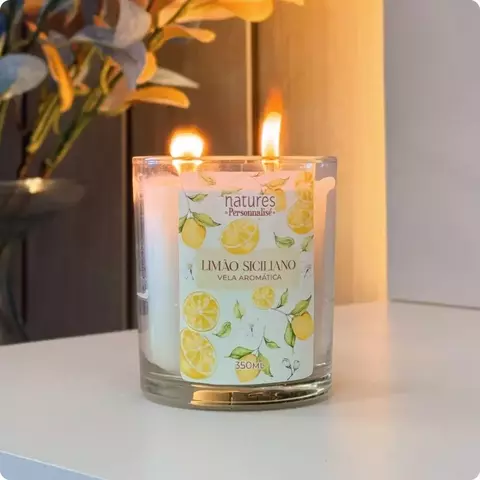 Vela aromática limão siciliano - 320 g