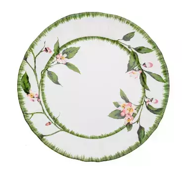 Conjunto 4 Pratos Rasos Positano – Cerâmica Scalla