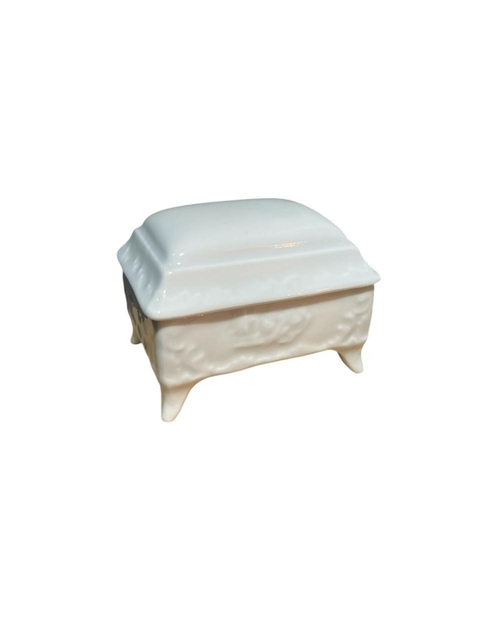 Porta joias mini arca em porcelana