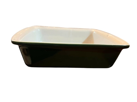 Assadeira travessa em cerâmica Ceraflame verde - estilo e durabilidade para sua cozinha - 1000ml A50018 - 24 x 19 x 5,5
