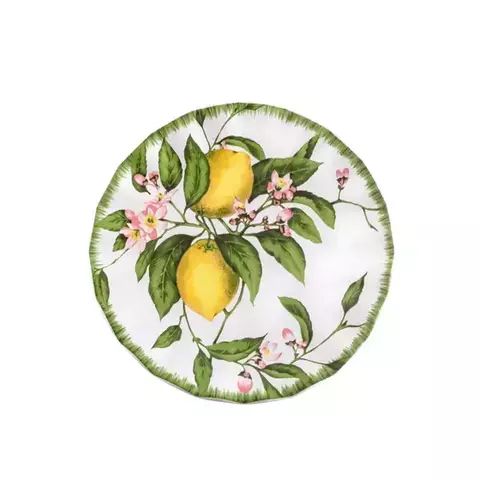 Conjunto 4 Pratos de Sobremesa Positano – Cerâmica Scalla