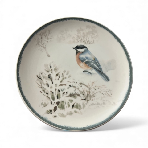 Prato de Sobremesa Passaro Azul – 20 cm