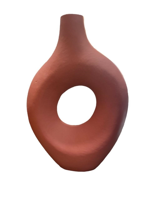 Vaso Moderno Grande em Cerâmica – Goiaba