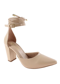 Scarpin Salto Alto Aberto Fivela - Reale Moda Mix - Sua moda, seu estilo, sua escolha!