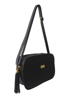 Bolsa Transversal Matelassê Couro - Reale Moda Mix - Sua moda, seu estilo, sua escolha!