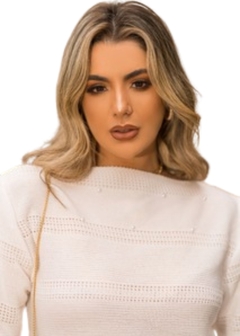 Blusa Tricot Pérola Dandara na internet