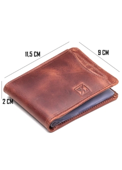 Carteira Masculina Grande Couro Legítimo - Reale Moda Mix - Sua moda, seu estilo, sua escolha!