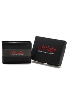 Carteira Masculina De Bolso Couro Genuíno