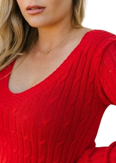 Blusa Suéter Feminina Tricot na internet