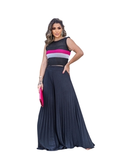 Cropped Moda Tricot Trabalhado - Reale Moda Mix - Sua moda, seu estilo, sua escolha!