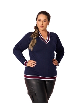 Suéter Plus Size Manga Longa - comprar online