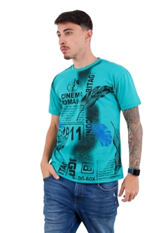 Camiseta Masculina Manga Curta na internet