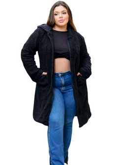 Casaco Feminino Teddy Longo