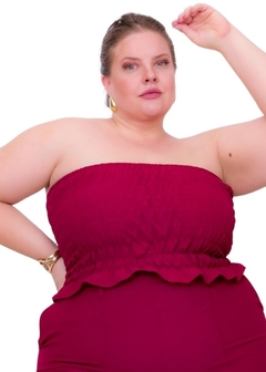Top Cropped Decote Reto