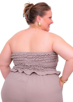 Top Cropped Decote Reto