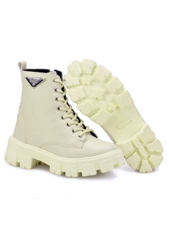 Bota Feminina Coturno Zíper Lateral - loja online