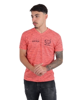 Camiseta Masculina Decote V na internet