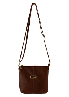 Bolsa Clutch Transversal Couro