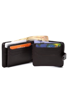 Carteira Masculina Grande Executiva Couro - Reale Moda Mix - Sua moda, seu estilo, sua escolha!
