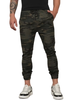 Calça Jogger Sarja Masculina Casual - Reale Moda Mix - Sua moda, seu estilo, sua escolha!