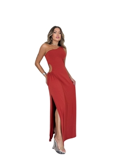 Vestido Débora Liso - Reale Moda Mix - Sua moda, seu estilo, sua escolha!