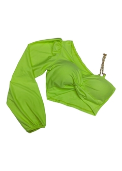 Cropped Nula Manga Longa - loja online