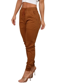 Imagem do Calça Jogger Sarja Feminina Casual