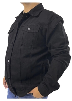 Jaqueta Masculina Jeans Preto na internet