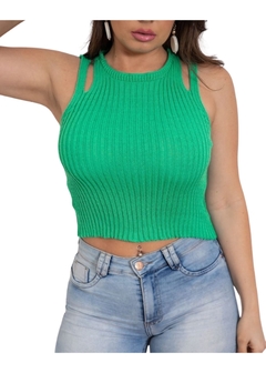 Cropped Alcinha Moda Tricot - Reale Moda Mix - Sua moda, seu estilo, sua escolha!