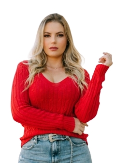 Blusa Suéter Feminina Tricot - comprar online