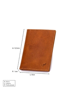 Carteira Masculina Porta Documentos Slim