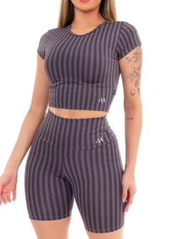 Conjunto Feminino Academia Estampado